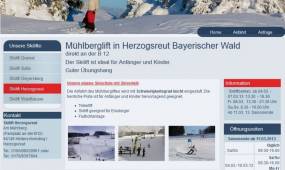 Bayerischer Wald, Skilift Herzogsreut, Freizeittipp für Urlaub in Bayern.